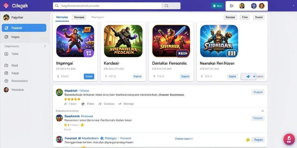 Screenshot menampilkan karakter utama dalam aksi mendebarkan.