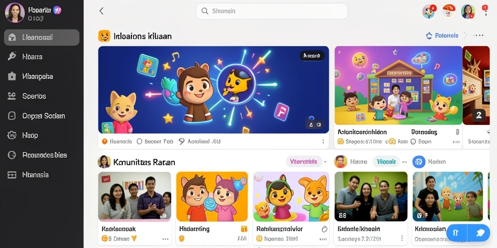 Tampilan antarmuka yang menarik dan intuitif.