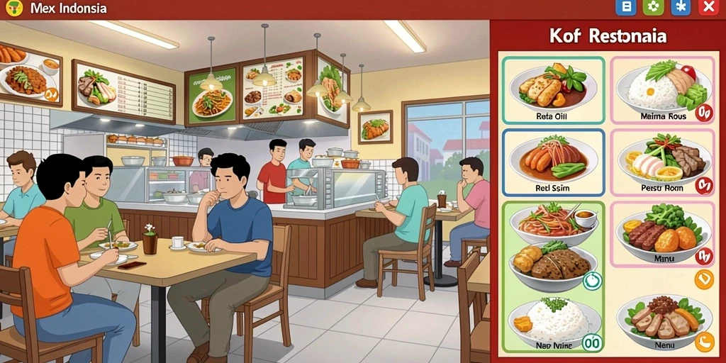 Tampilan awal yang memukau dan user-friendly.