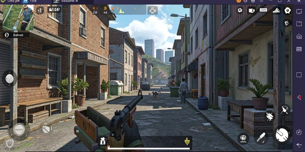 Screenshot menunjukkan tampilan antarmuka permainan yang menarik.