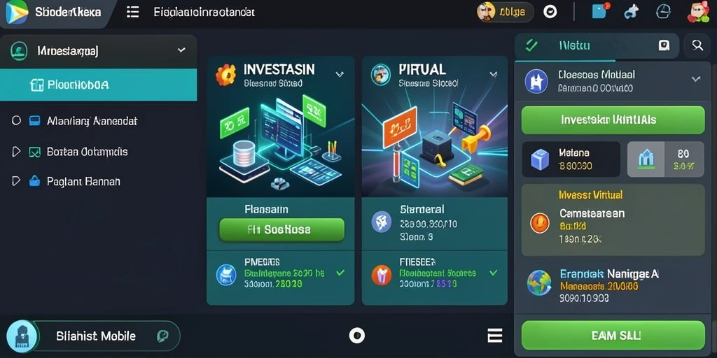 Screeenshot dari karakter utama dalam aksi.