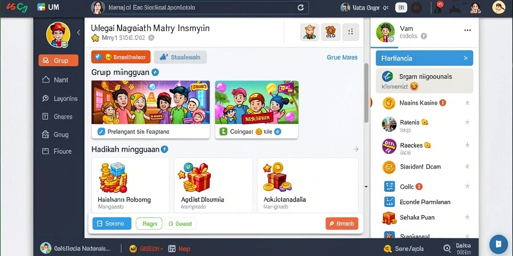 Tampilan antarmuka yang menarik dan mudah digunakan.