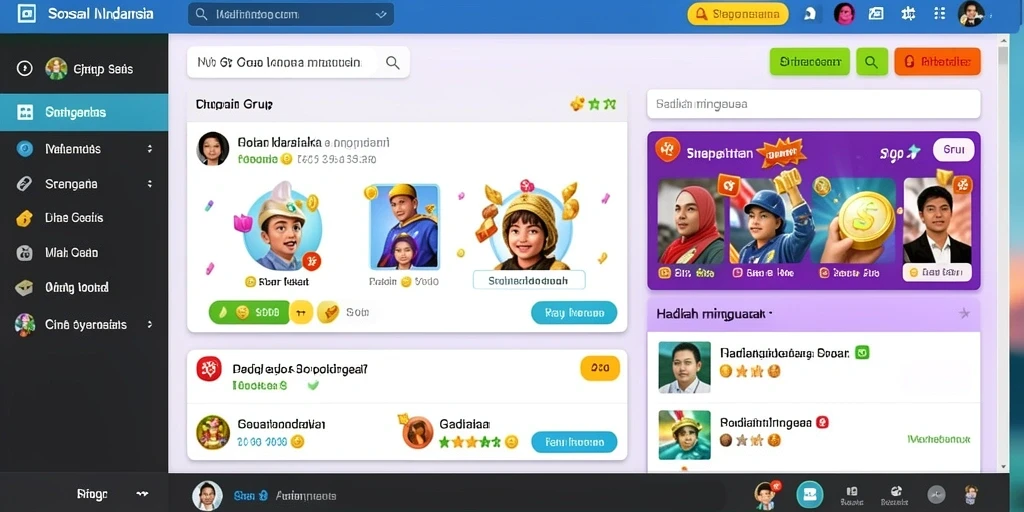 Tampilan antarmuka yang intuitif dan user-friendly.