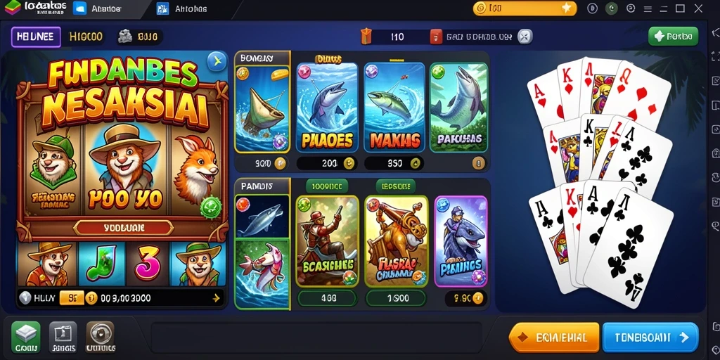 Screenshot pertama menunjukkan tampilan awal permainan JMTOTO.
