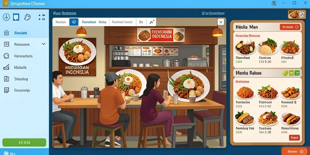 Tangkapan layar menunjukkan aksi seru dalam game.