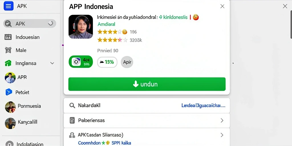 Tampilan awal yang menarik dan user-friendly.
