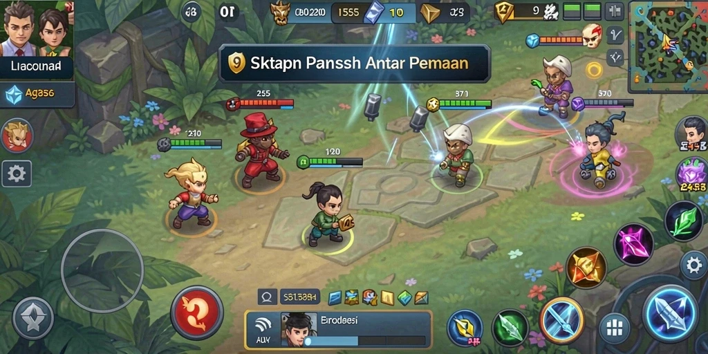 Tampilan antarmuka yang menarik dan mudah digunakan.