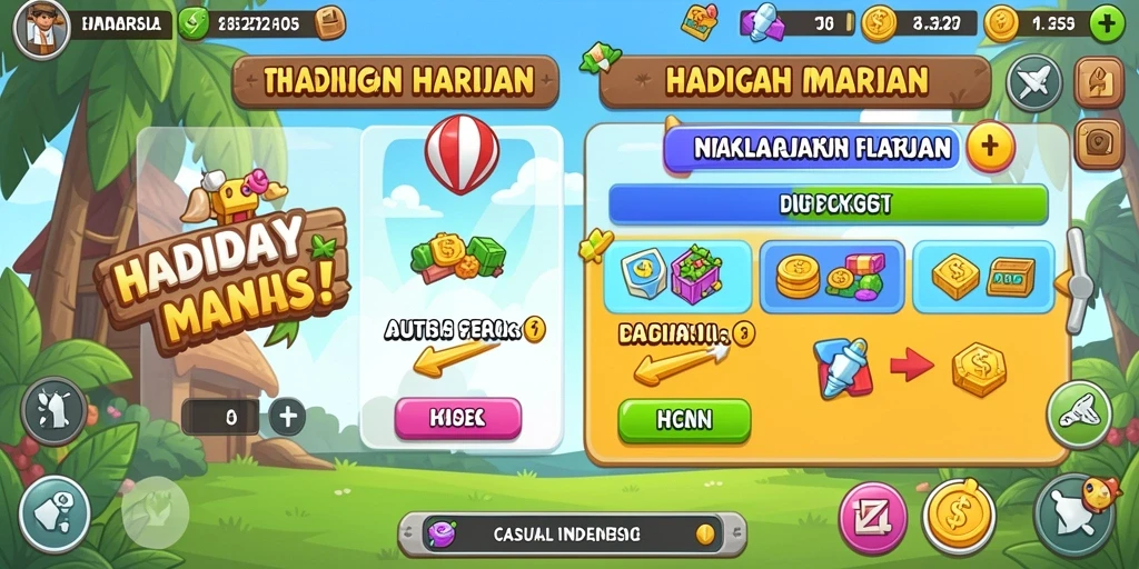 Tampilan antarmuka yang intuitif memudahkan navigasi.