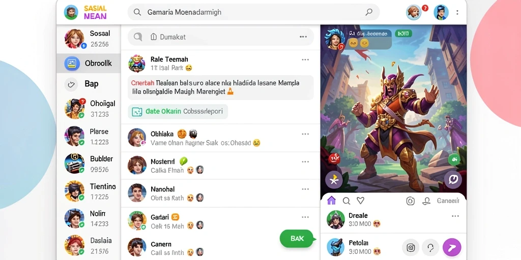Tampilan antarmuka yang intuitif dan menarik.
