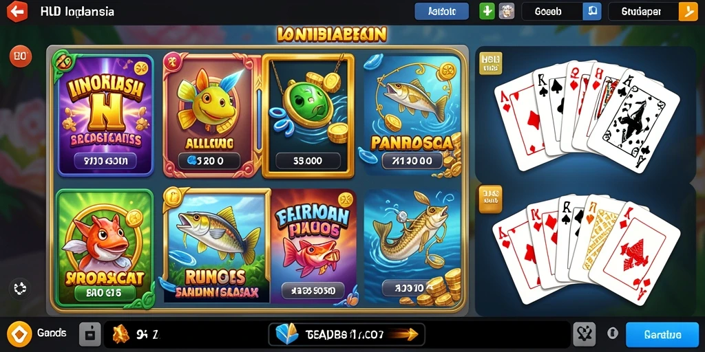 Screenshot menunjukkan karakter utama dalam aksi.